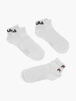 FILA Sokken-Witte Lifestyle 3 Pak Mt 39-46