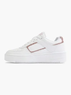Champion Sneakers-Witte Low Cut Shoe Foul Platform