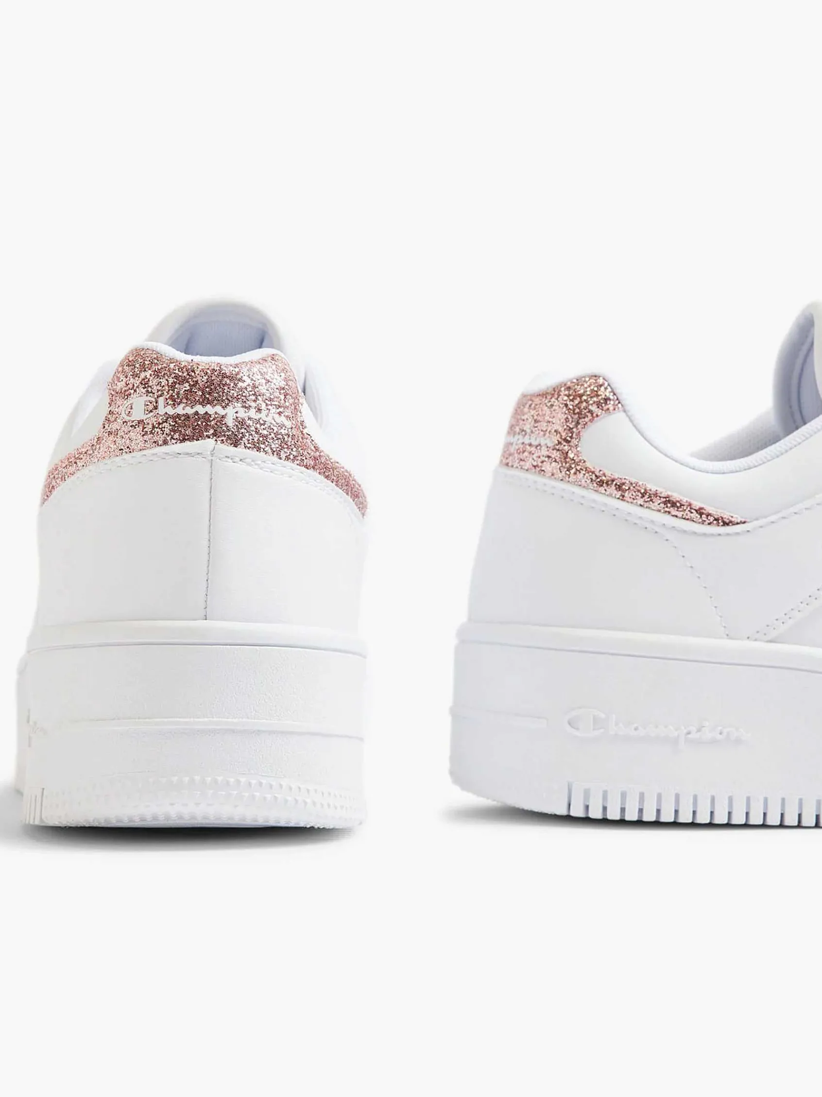 Champion Sneakers-Witte Low Cut Shoe Foul Platform