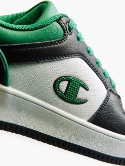 Champion Jongensschoenen-Witte Low Cut Shoe Rebound 2.0