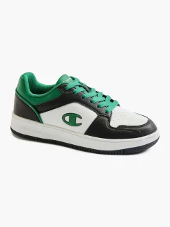 Champion Jongensschoenen-Witte Low Cut Shoe Rebound 2.0
