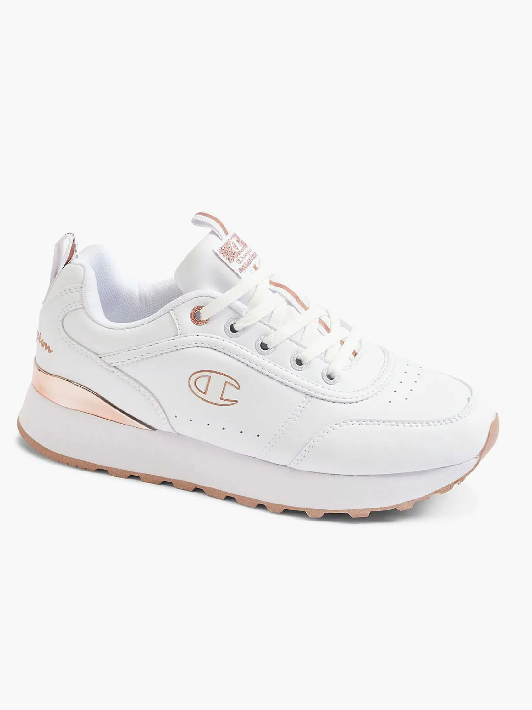 Champion Sneakers-Witte Low Cut Shoe Rr Champ Platform