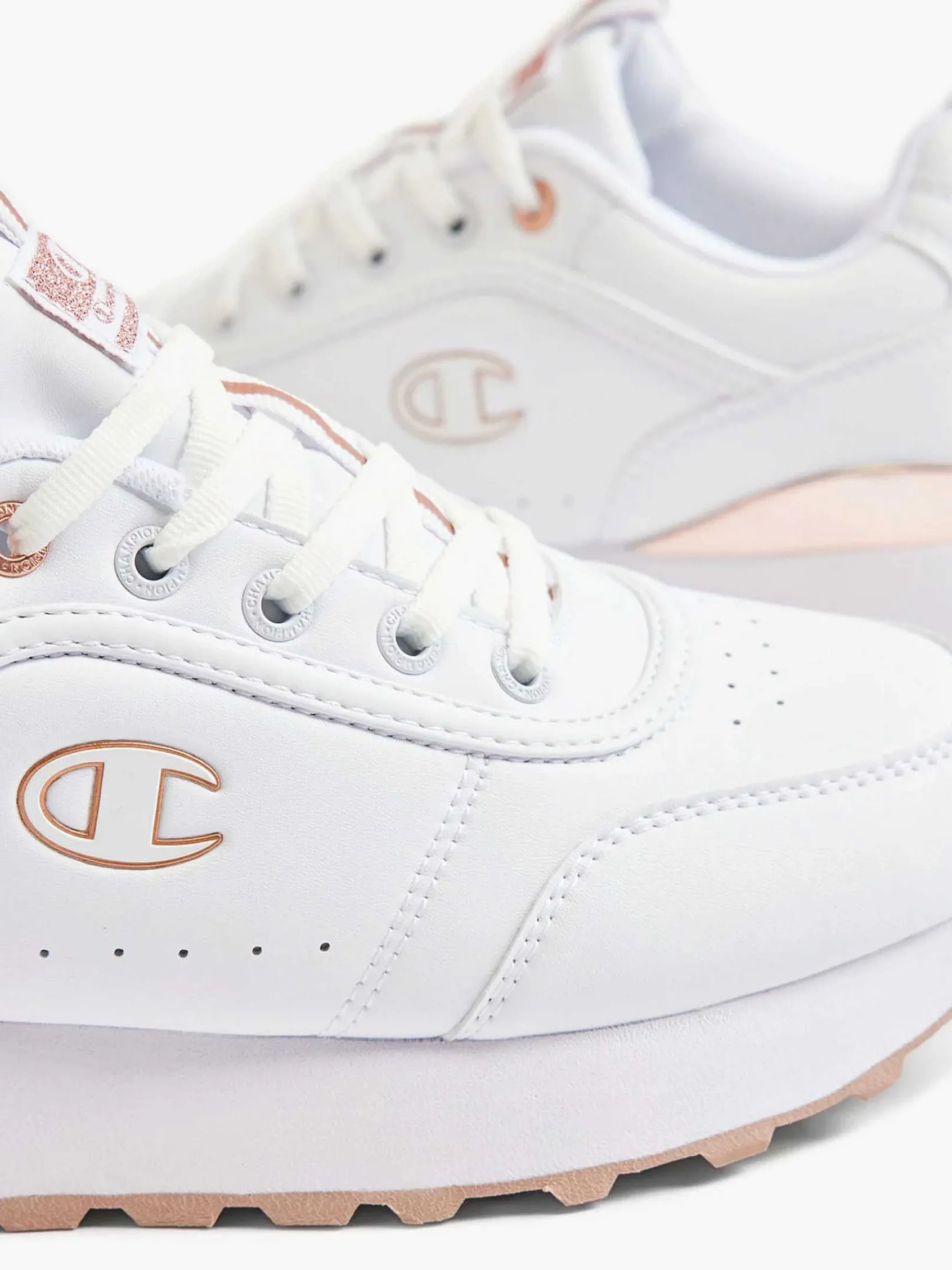 Champion Sneakers-Witte Low Cut Shoe Rr Champ Platform