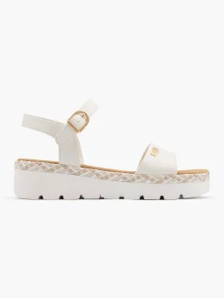 Esprit Sandalen-Witte Platform Sandaal