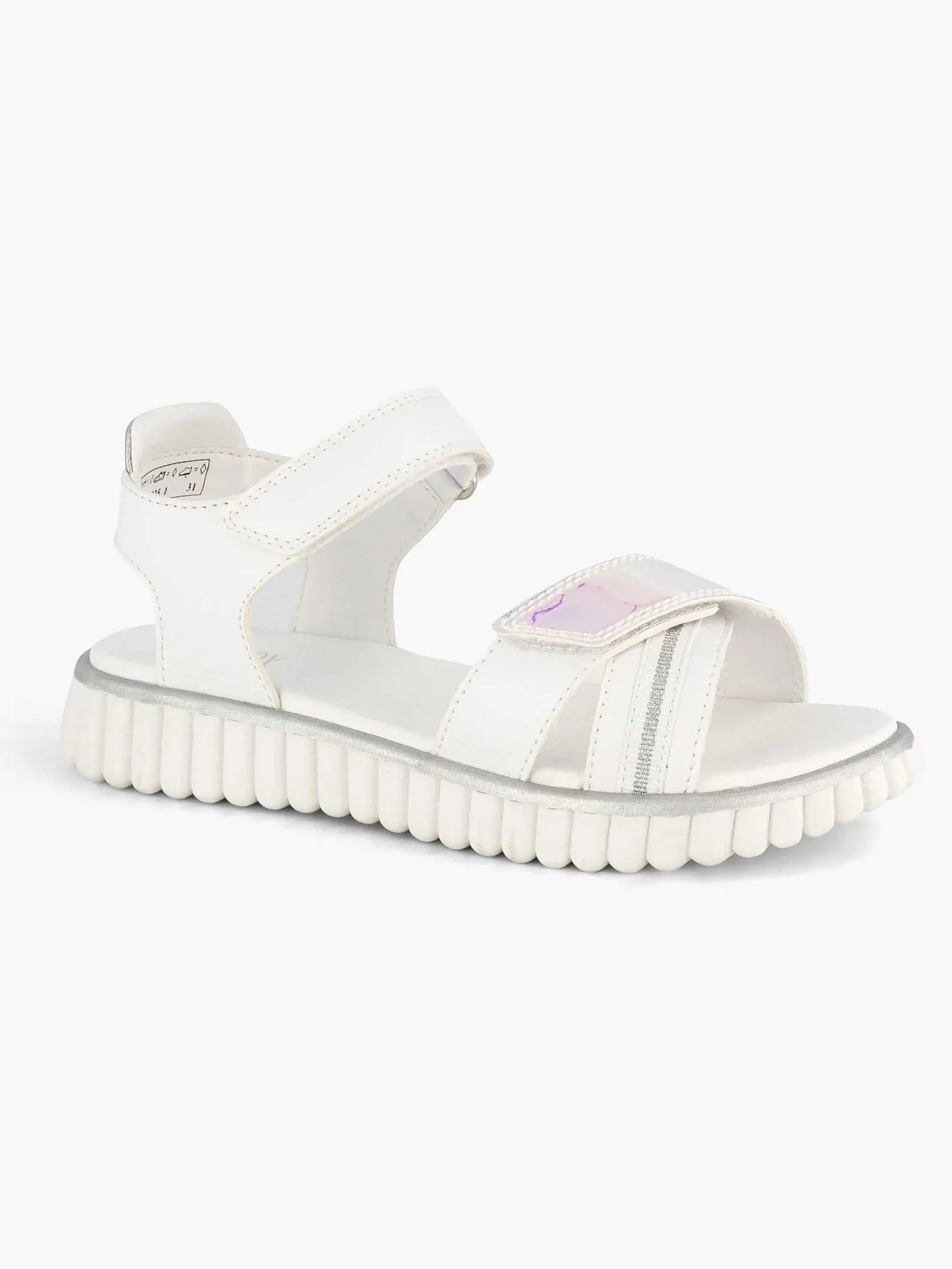 Oxmox Jongensschoenen-Witte Platform Sandaal