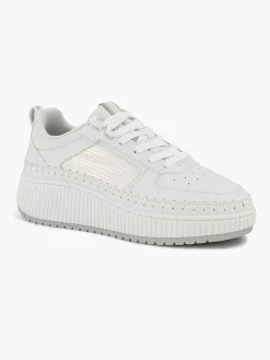 Oxmox Sneakers-Witte Platform Sneaker