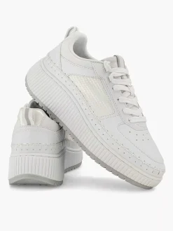 Oxmox Sneakers-Witte Platform Sneaker