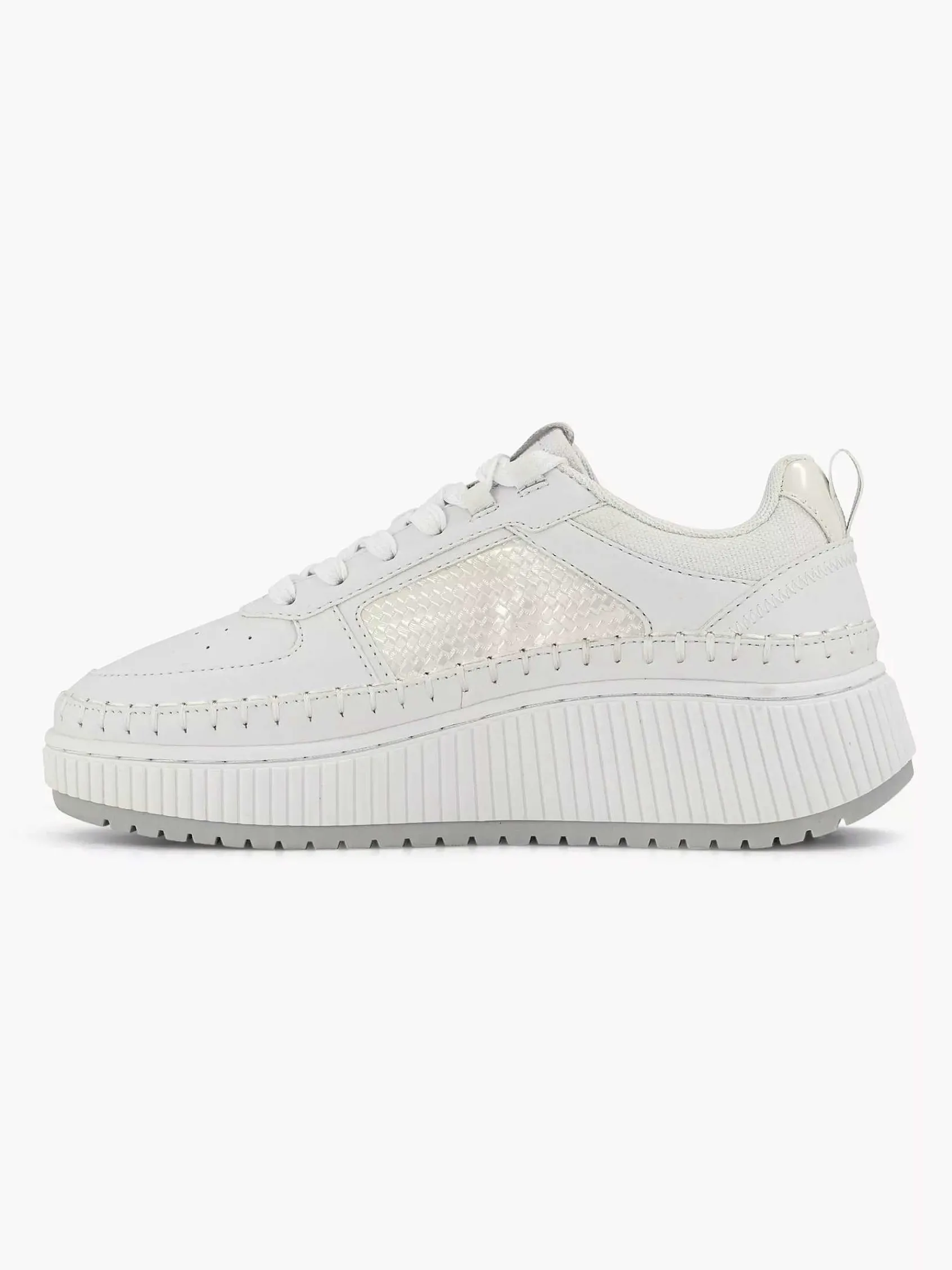 Oxmox Sneakers-Witte Platform Sneaker