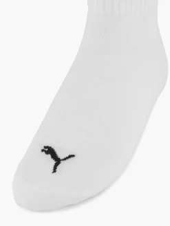 Puma Sokken-Witte Quarter Plain 3 Pak 43-46