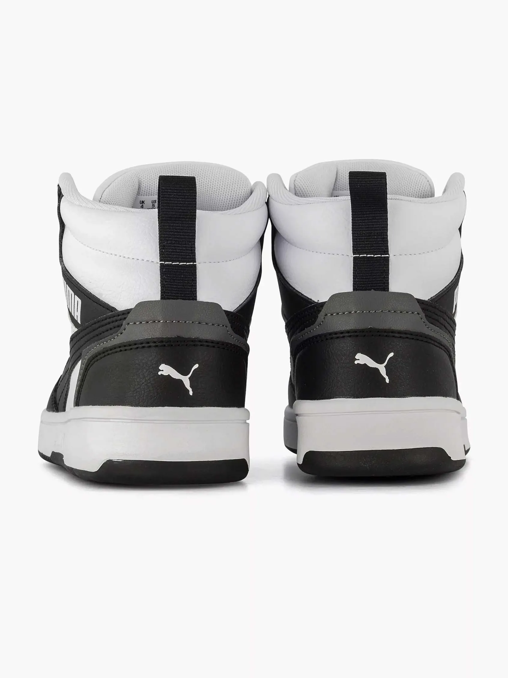 Puma Babyschoenen-Witte Rebound V6 Mid Jr