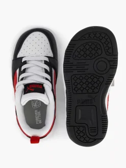 Puma Jongensschoenen-Witte Rebound V6 P Ac Inf
