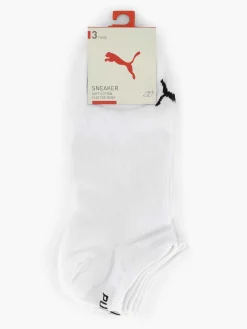 Puma Sokken-Witte Sneaker Plain 3 Pak 39-42