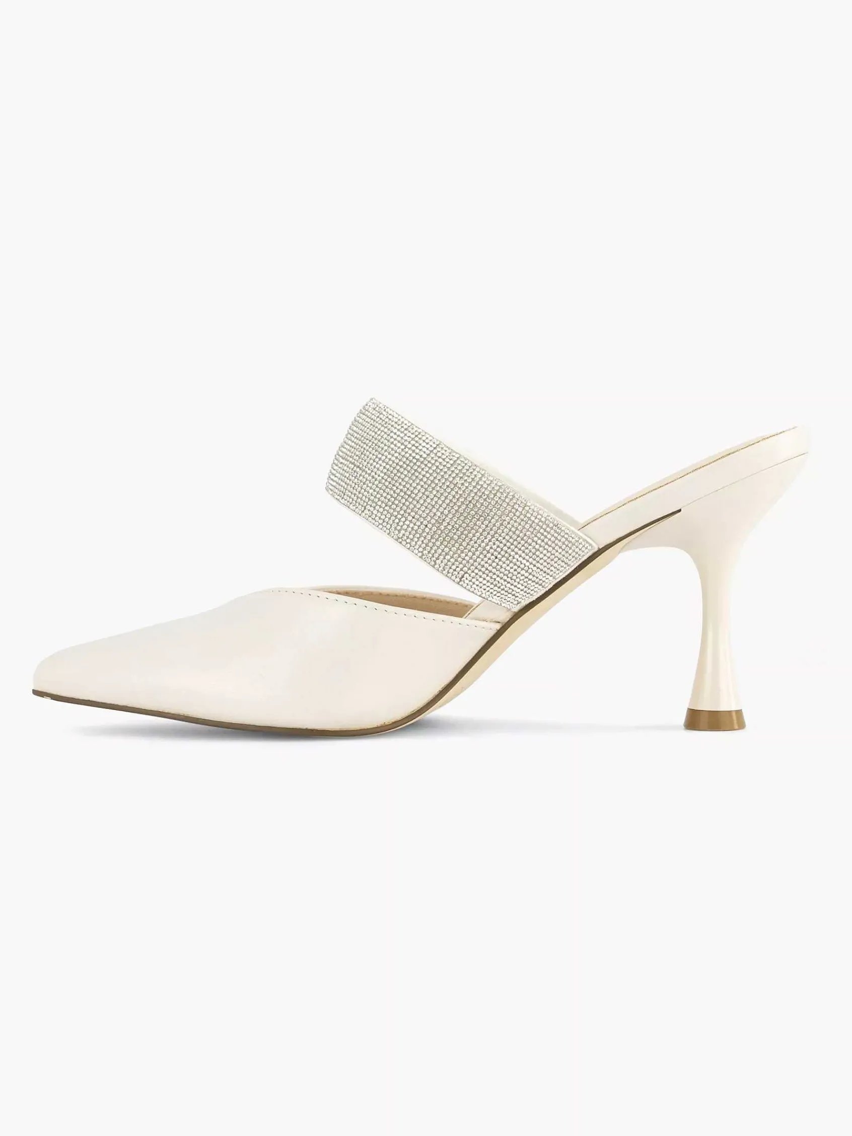 Graceland Pumps-Witte Pump Steentjes