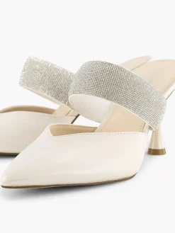Graceland Pumps-Witte Pump Steentjes