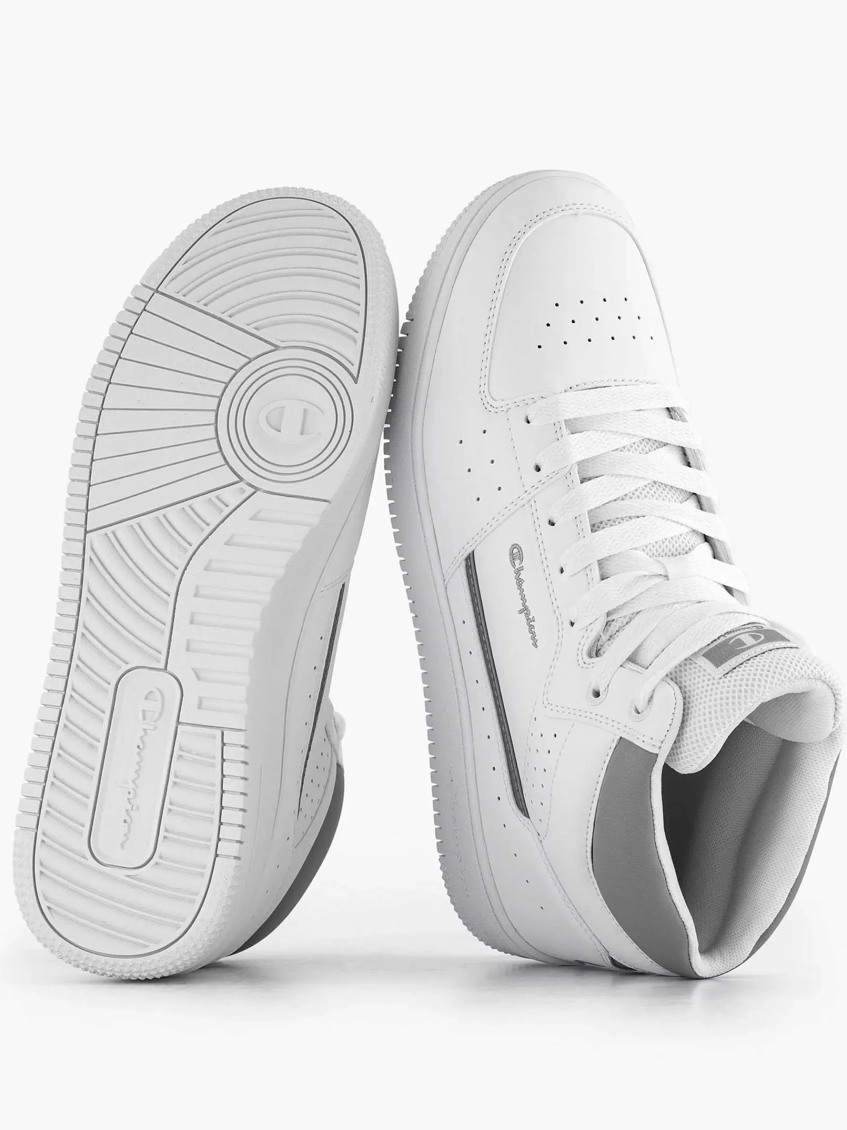 Champion Sneakers-Witte Rebound Evolve Ii Mid