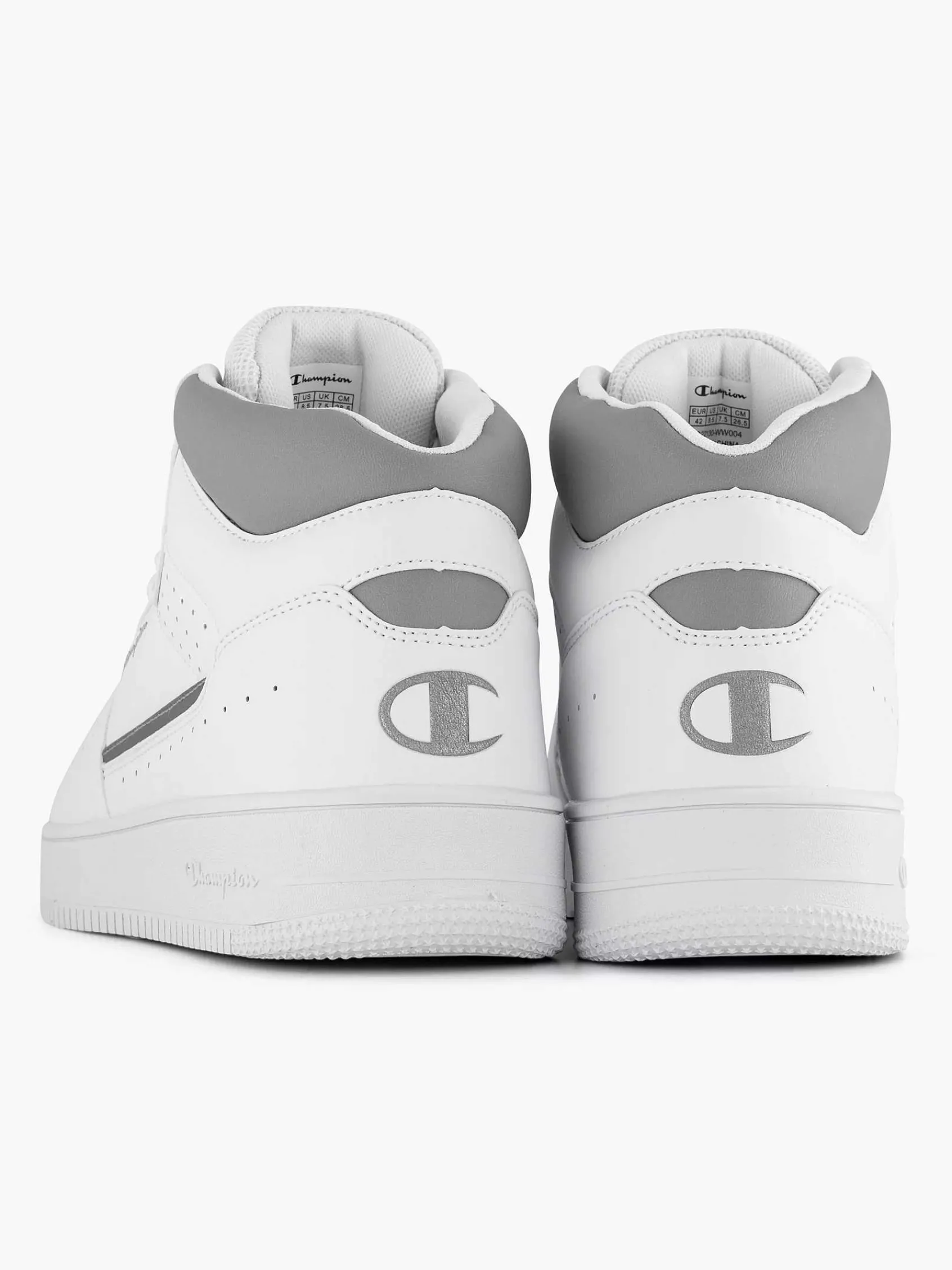 Champion Sneakers-Witte Rebound Evolve Ii Mid