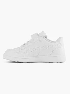 Puma Jongensschoenen-Witte Rebound Lite Ps