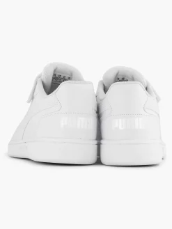 Puma Jongensschoenen-Witte Rebound Lite Ps