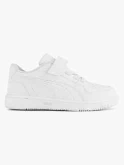 Puma Jongensschoenen-Witte Rebound Lite Ps