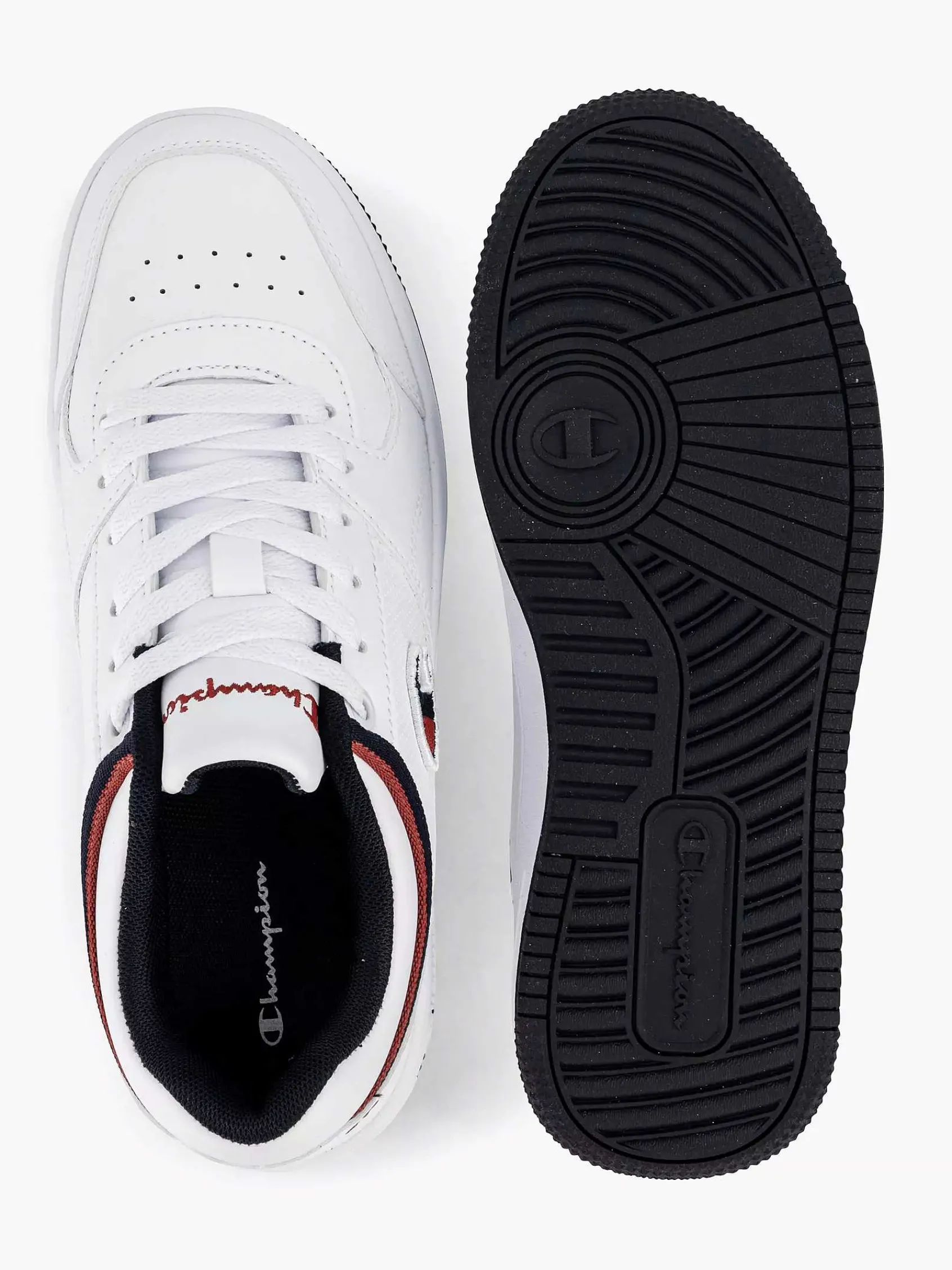 Champion Jongensschoenen-Witte Rebound Low B