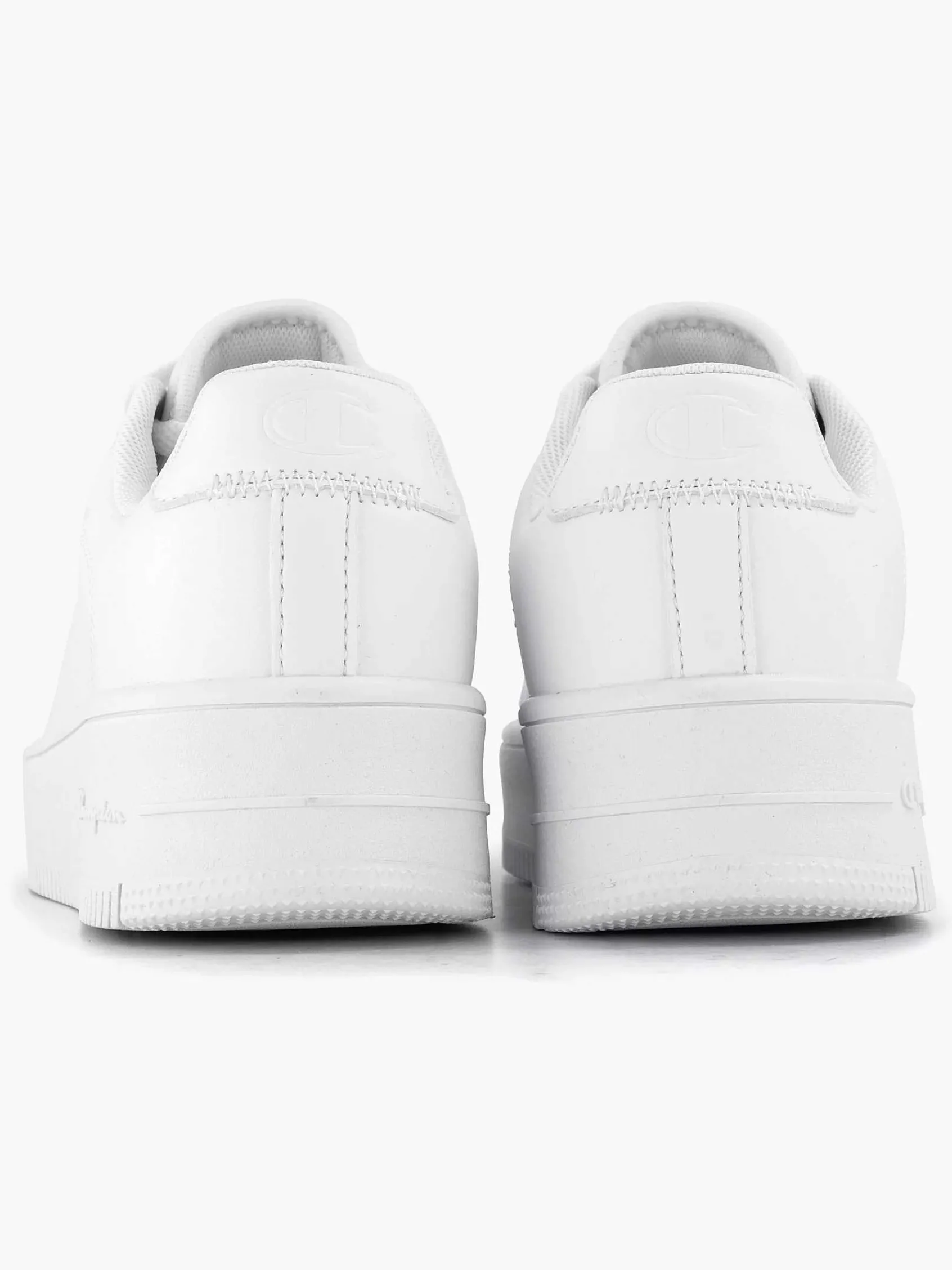 Champion Sneakers-Witte Rebound Platform Low