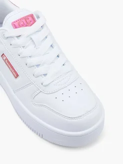 Champion Sneakers-Witte Rebound Platform Sparkle