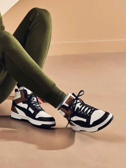 Puma Sneakers-Witte Rebound V6