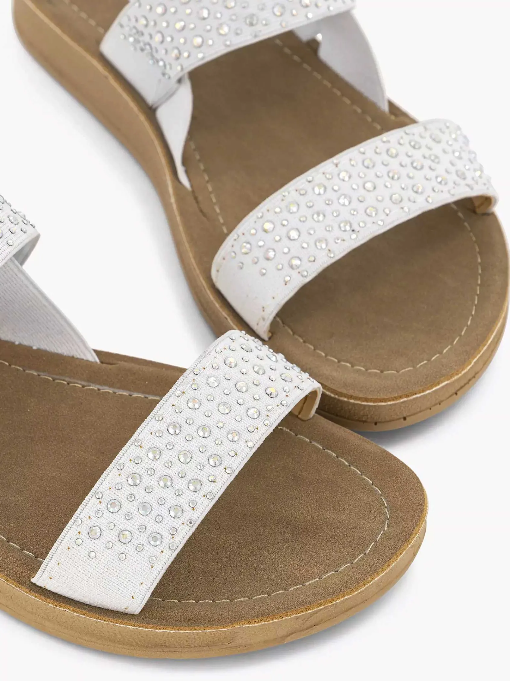 Graceland Sandalen-Witte Sandaal