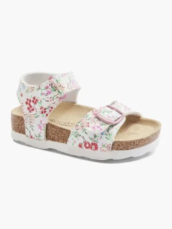 Cupcake Couture Jongensschoenen-Witte Sandaal Bloemen