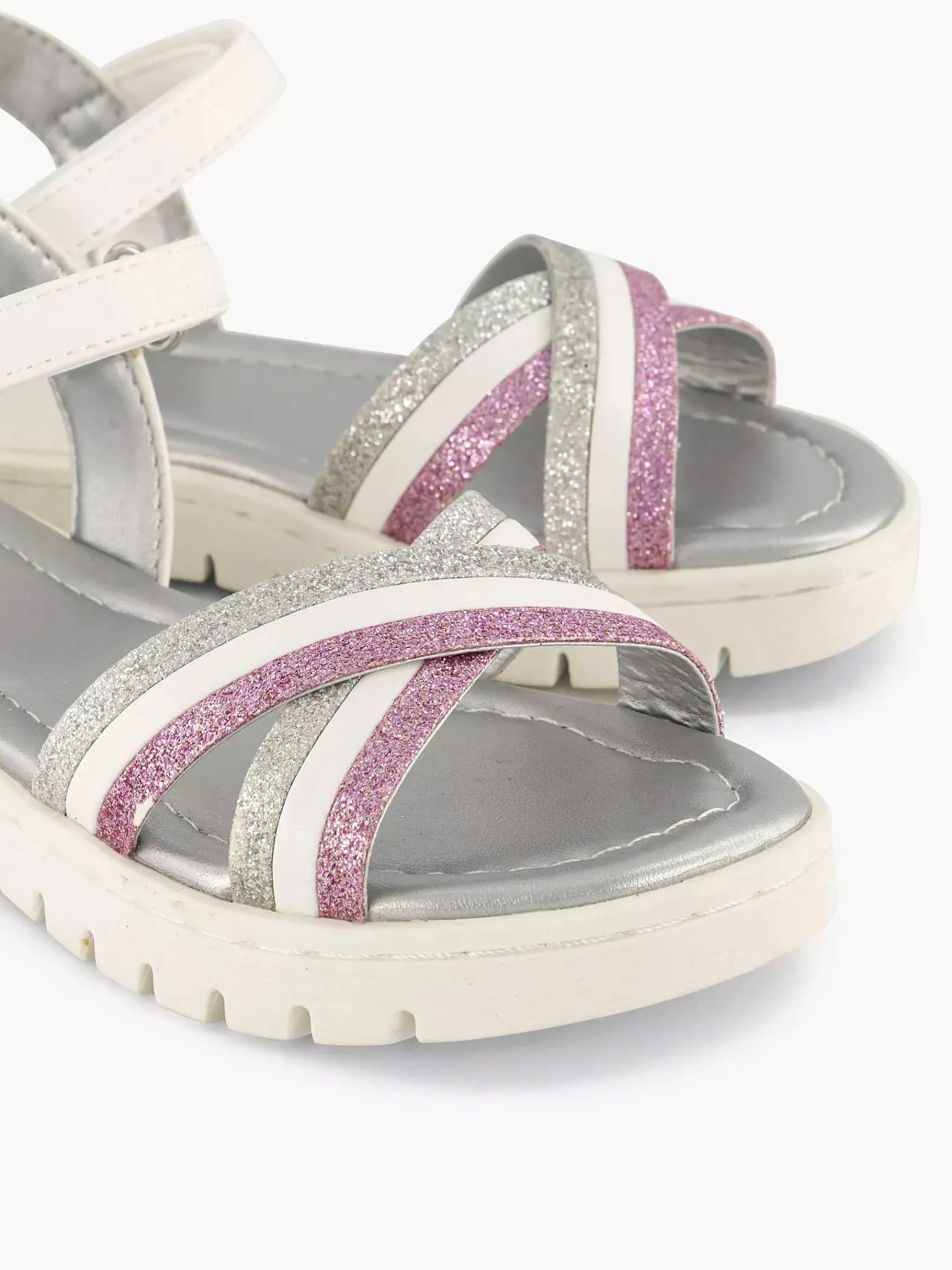 Esprit Jongensschoenen-Witte Sandaal Glitters