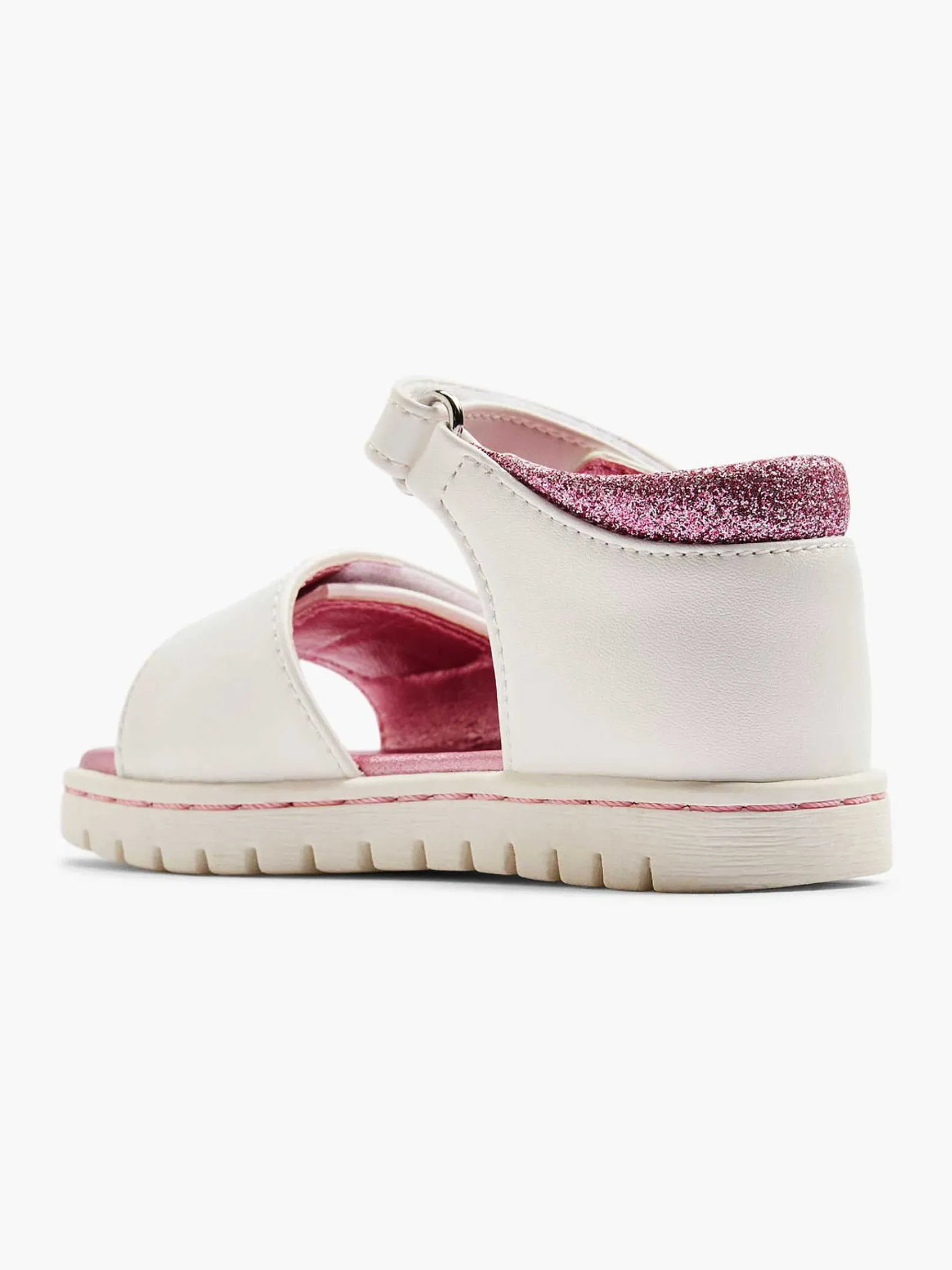 Cupcake Couture Jongensschoenen-Witte Sandaal Hartje