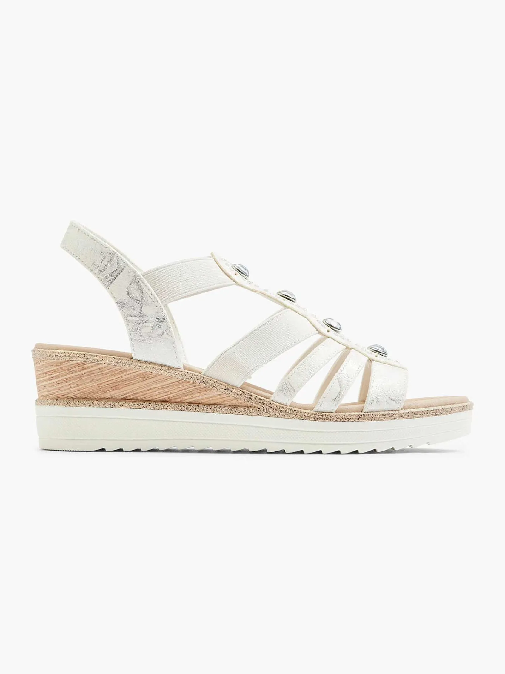 Easy Street Comfort Schoenen-Witte Sandaal Sheehak