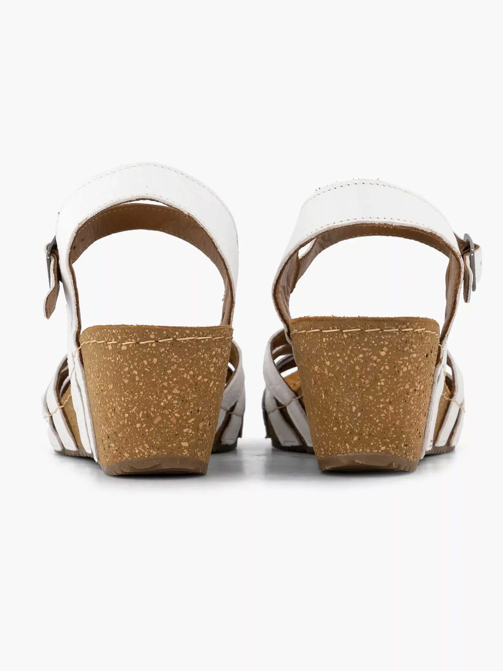 Easy Street Sandalen-Witte Sandaal Sleehak