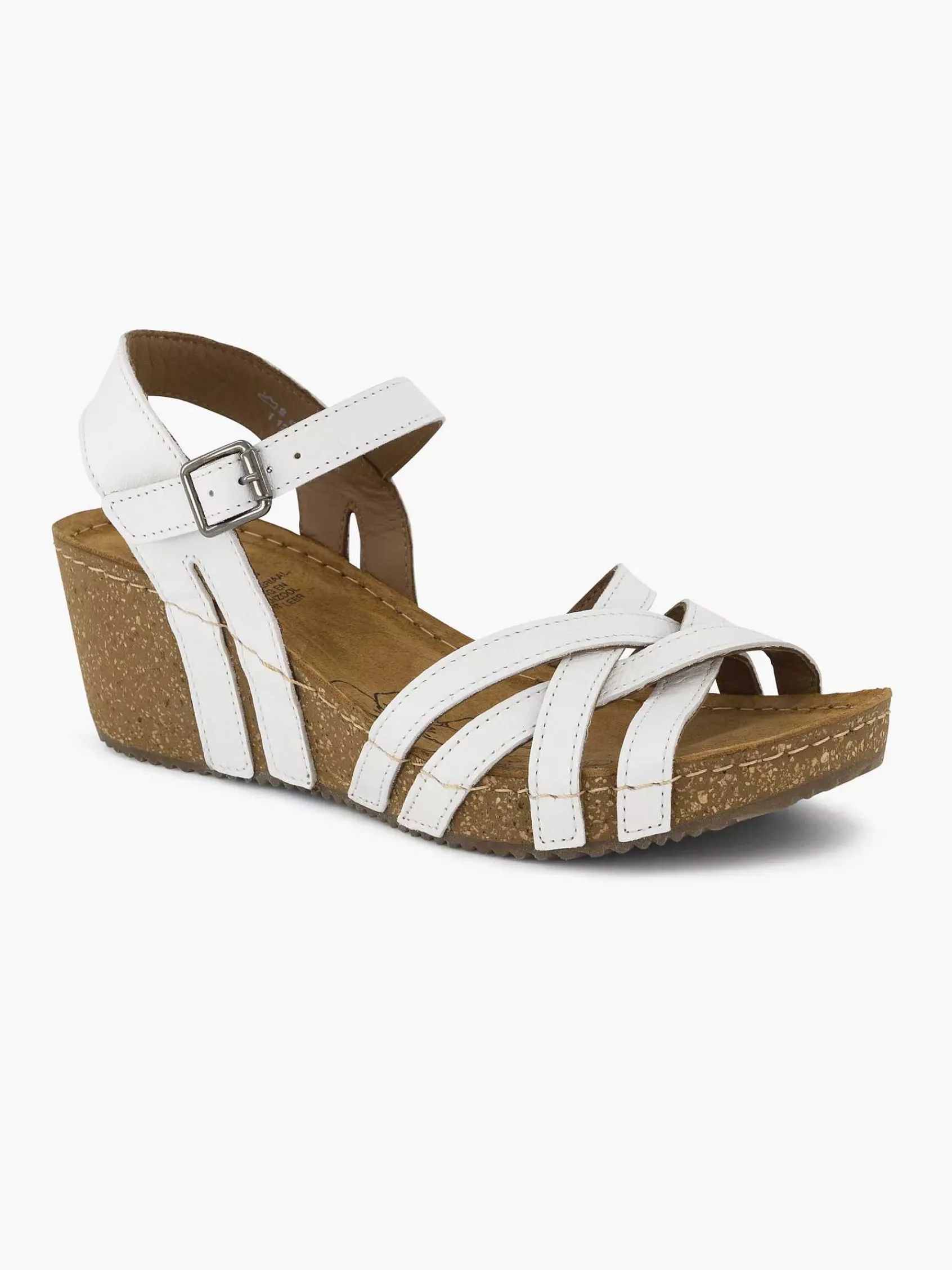 Easy Street Sandalen-Witte Sandaal Sleehak