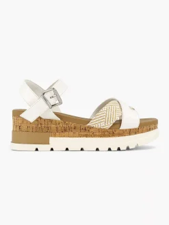 Graceland Sandalen-Witte Sandalette