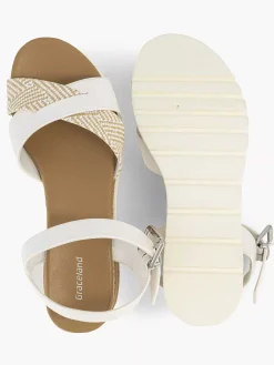 Graceland Sandalen-Witte Sandalette