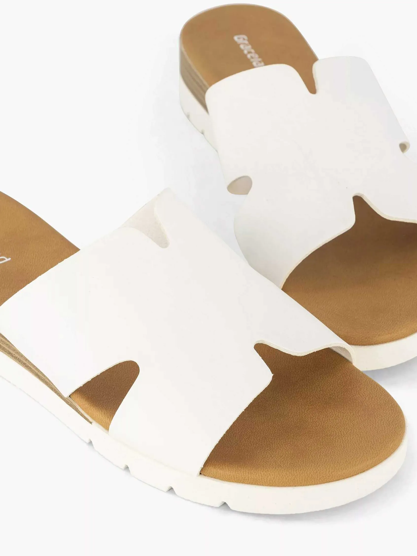 Graceland Slippers-Witte Slipper