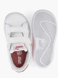 Puma Jongensschoenen-Witte Smash 3.0 L V Inf