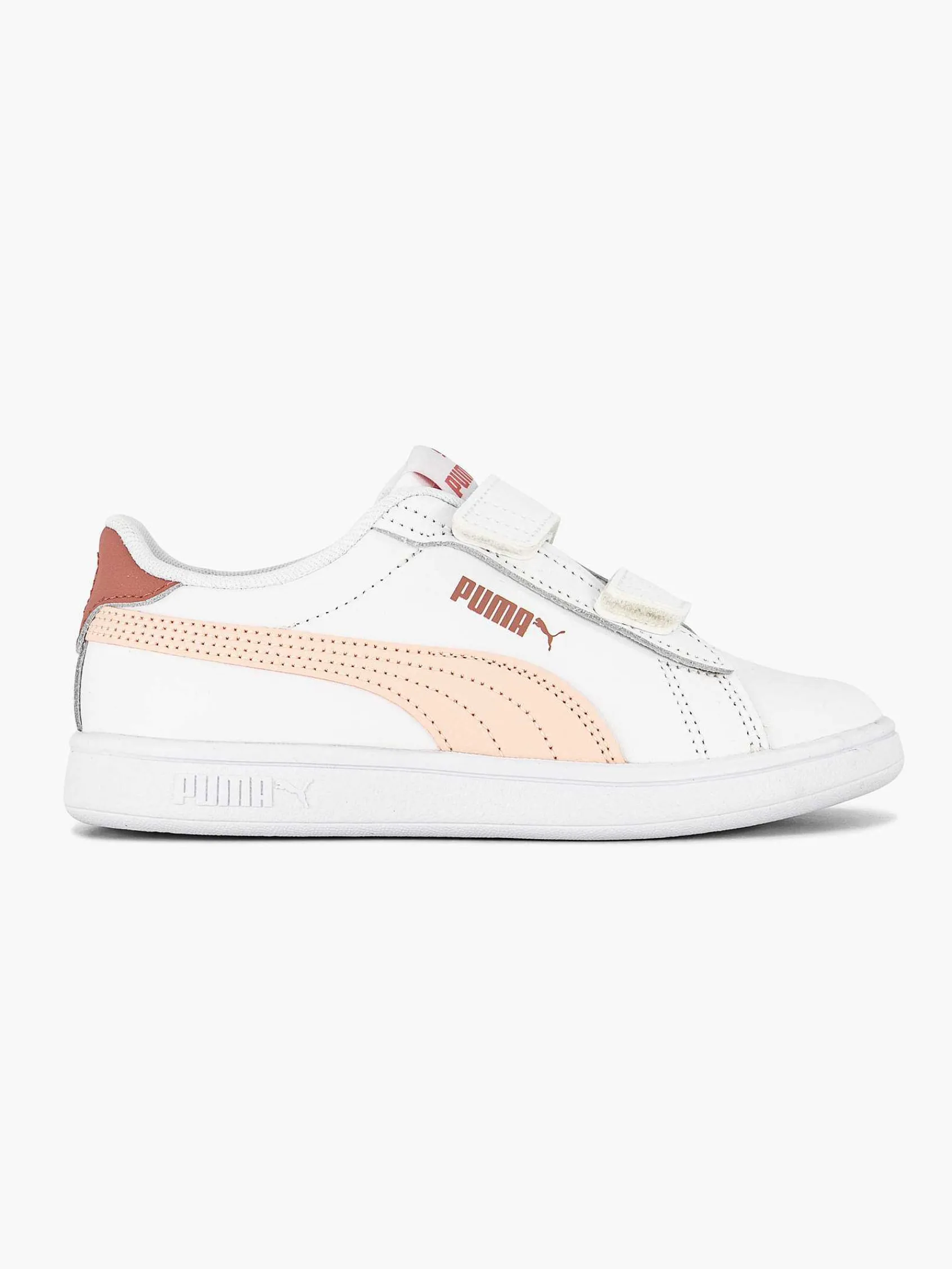 Puma Jongensschoenen-Witte Smash 3.0 L V Ps