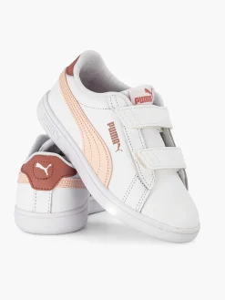 Puma Jongensschoenen-Witte Smash 3.0 L V Ps