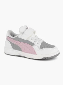 Puma Jongensschoenen-Witte Sneaker