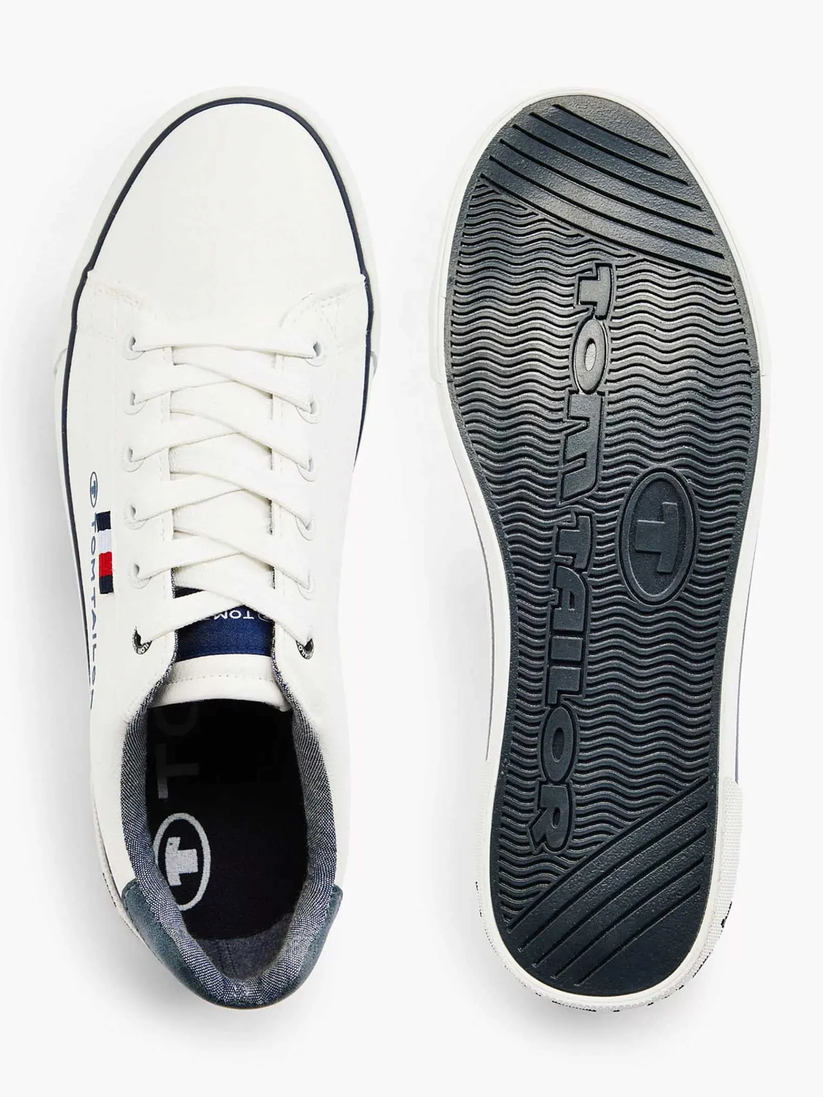 TOM TAILOR Sneakers-Witte Sneaker