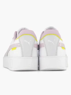 Puma Sneakers-Witte Sneaker Carina Street Shine