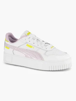 Puma Sneakers-Witte Sneaker Carina Street Shine
