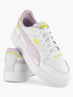 Puma Sneakers-Witte Sneaker Carina Street Shine