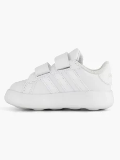 adidas Babyschoenen-Witte Sneaker Grand Court 2.0 Cf I