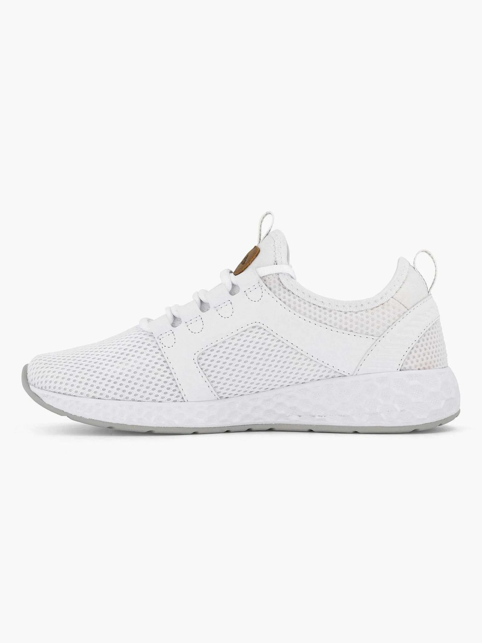 Bench Sneakers-Witte Sneaker Memory Foam