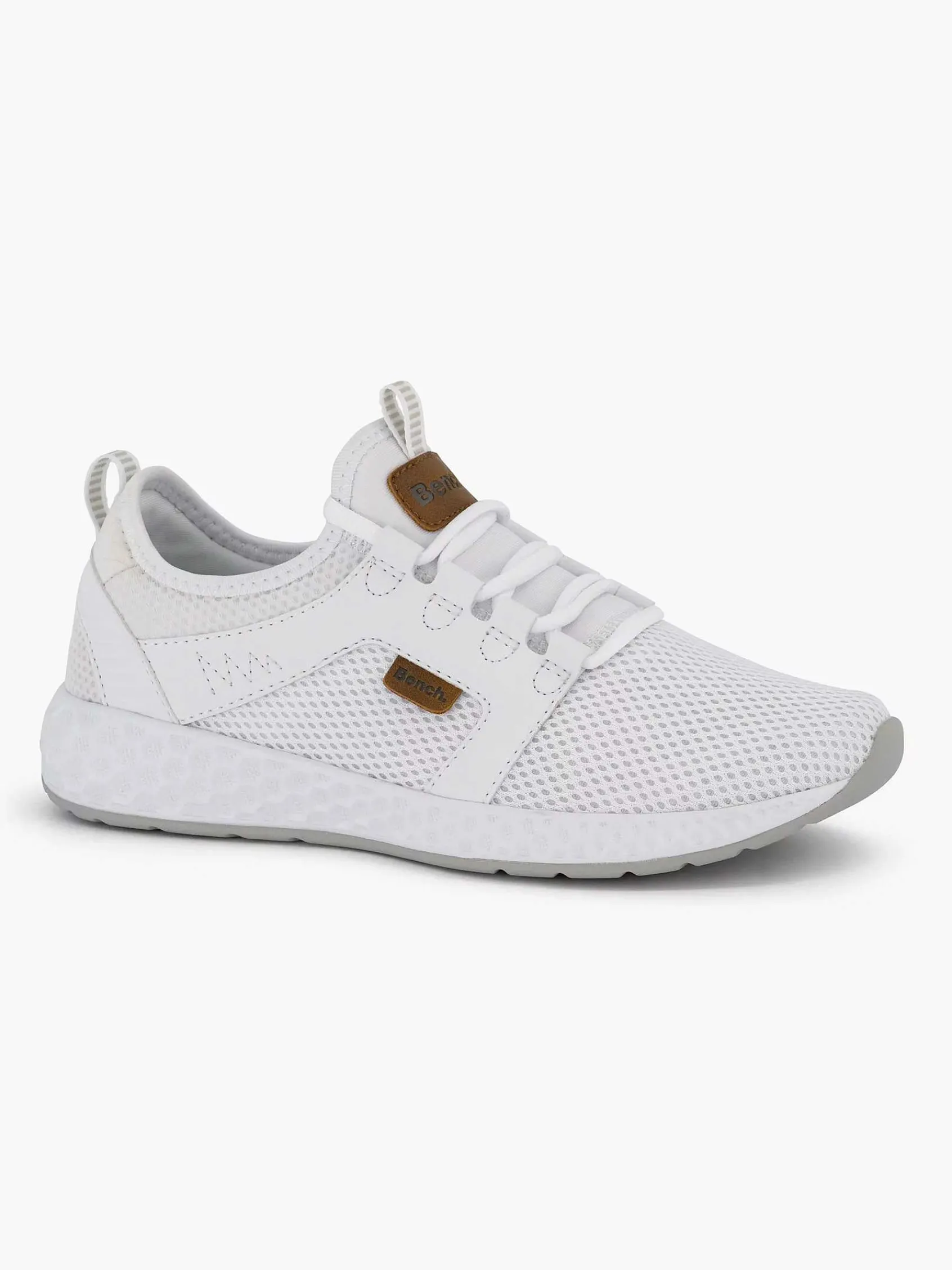 Bench Sneakers-Witte Sneaker Memory Foam