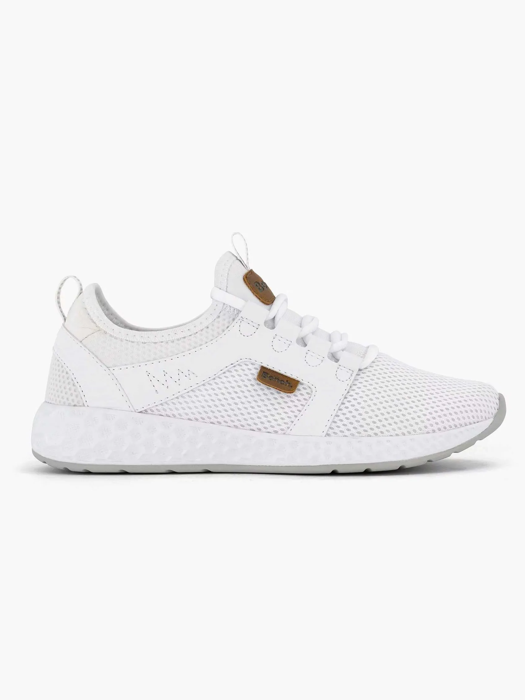 Bench Sneakers-Witte Sneaker Memory Foam