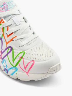 Skechers Sneakers-Witte Sneaker Memory Foam